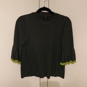 Cos dark green top in size small